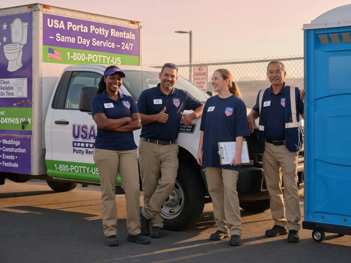 Porta Potty Rental company in Stout, OH